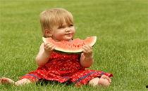 孩子吃瓜后咳嗽,孩子吃瓜后的健康警示